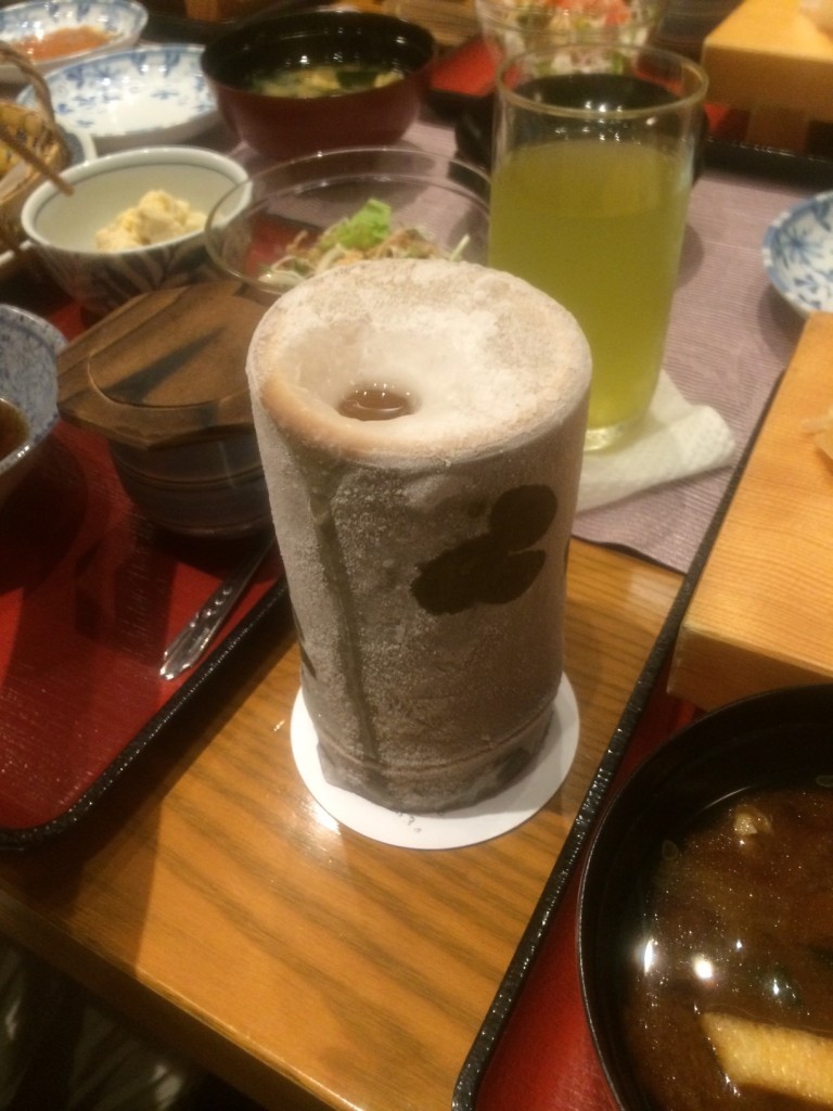 名物の竹酒